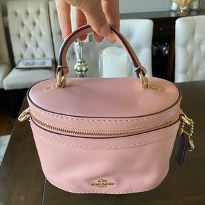 Coach leather handbag